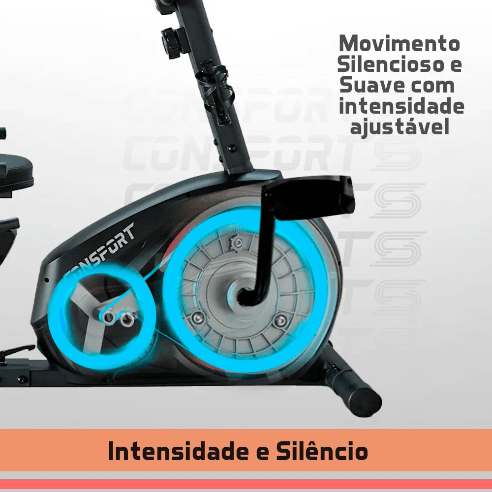 Bicicleta Ergométrica Horizontal H-2000 – Consport