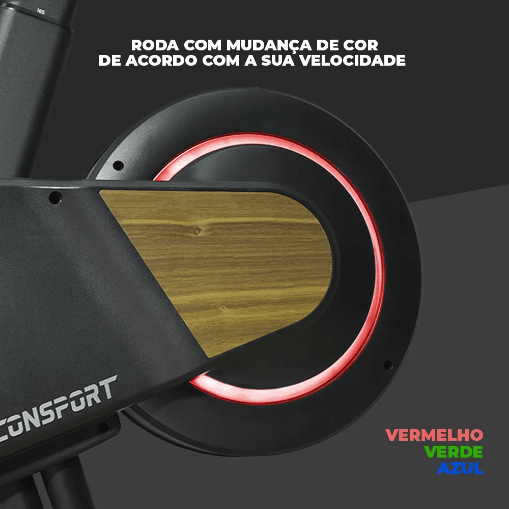 Bicicleta Spinning S-200 Connect - Consport