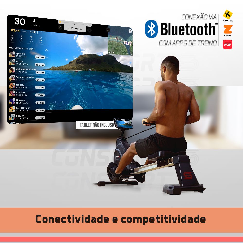 Simulador de Remo Residencial Consport