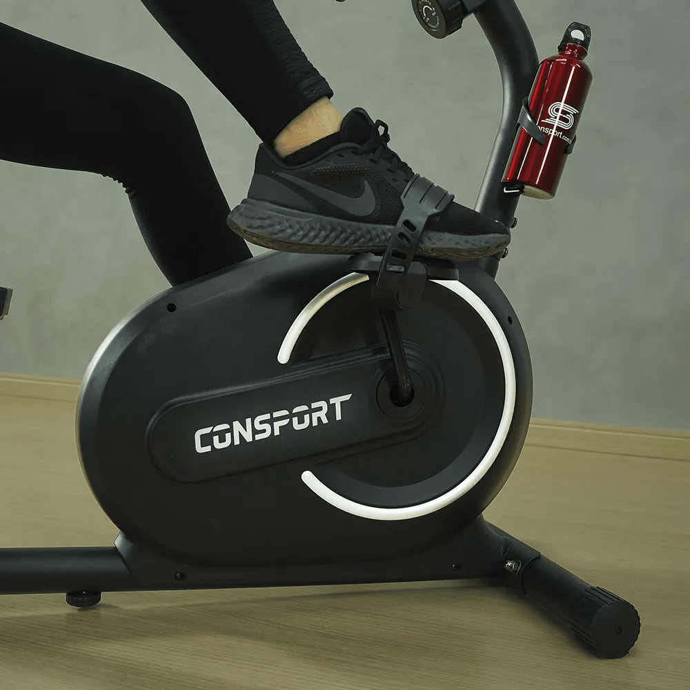 Bicicleta Ergométrica Horizontal H-1000 - Consport Connect Preta 