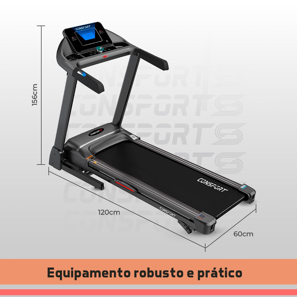 Esteira Elétrica Residencial CT-100 - Consport
