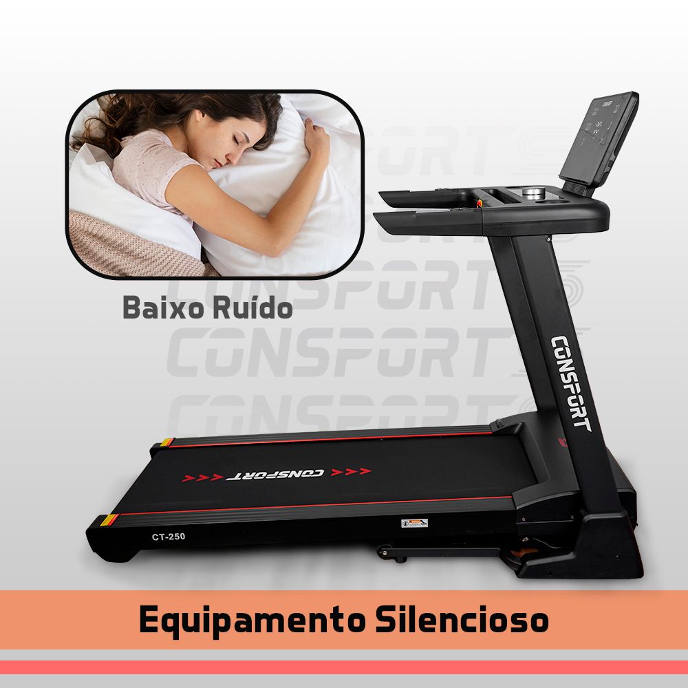 Esteira Semiprofissional CT-250 - Consport