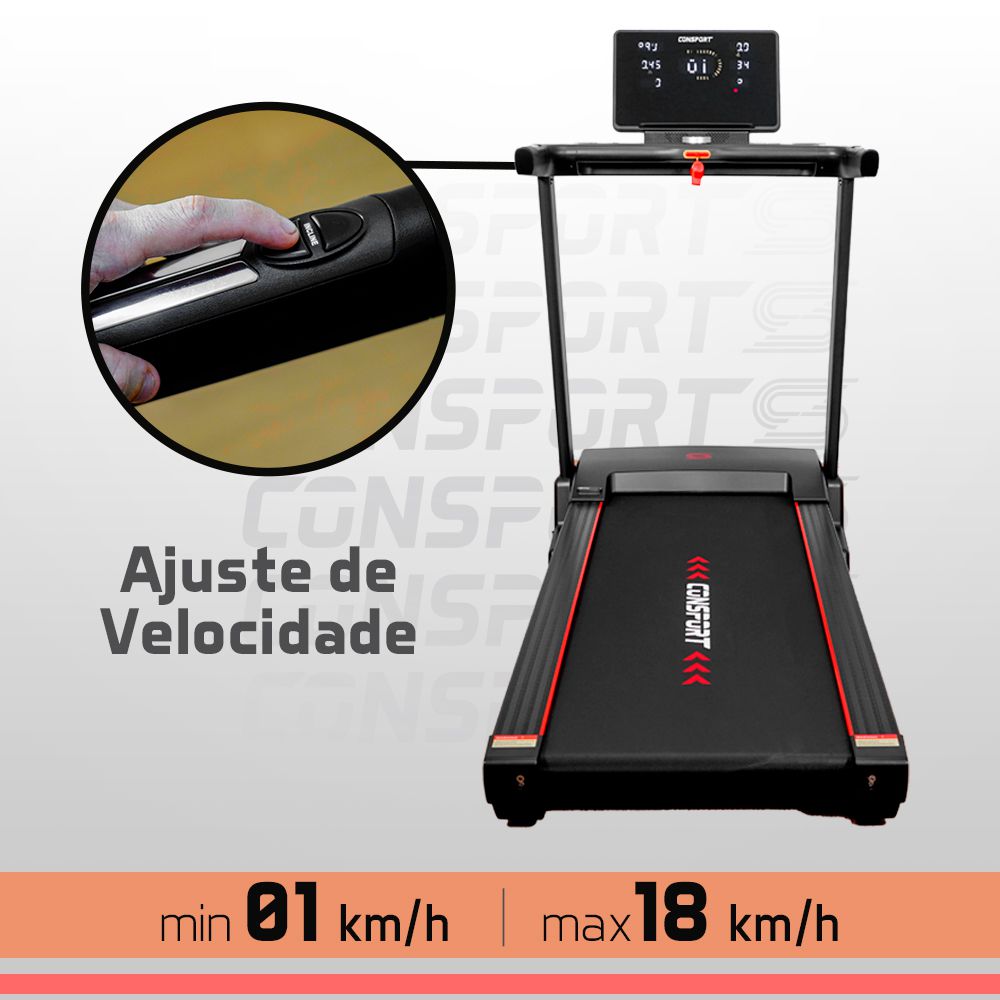Esteira Semiprofissional CT-250 - Consport