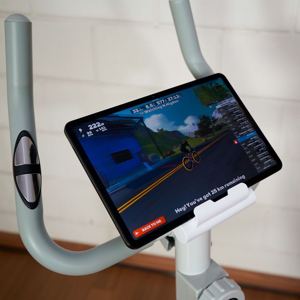Bicicleta Vertical V-1000 Connect - Branca - Consport