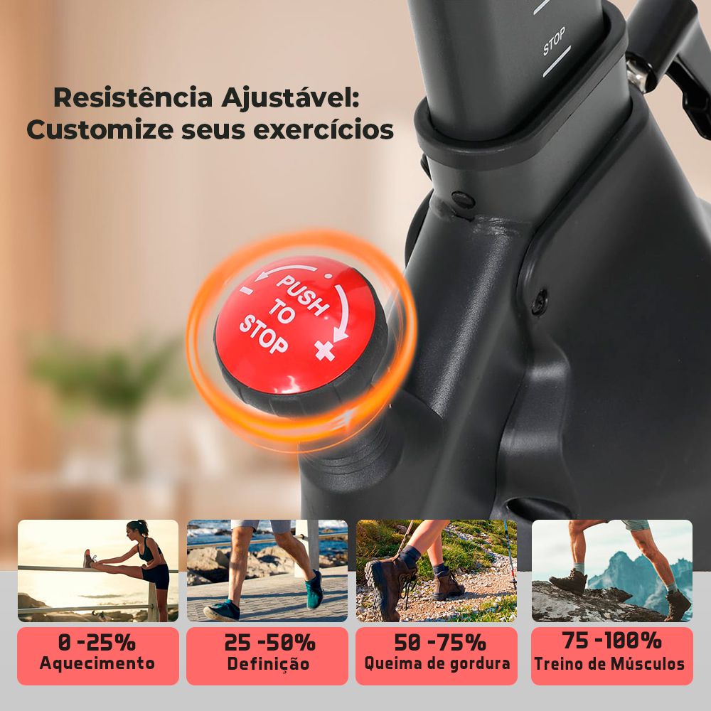 Bicicleta Spinning S-320 Connect - Consport