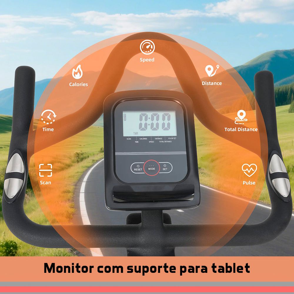Bicicleta Spinning S-320 Connect - Consport