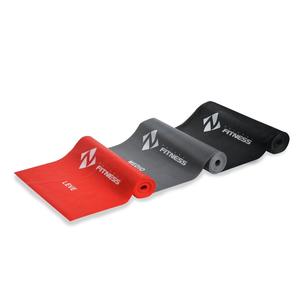 Kit 3 Faixas Elasticas Thera Band Consport