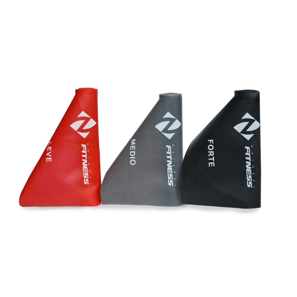 Kit 3 Faixas Elasticas Thera Band Consport