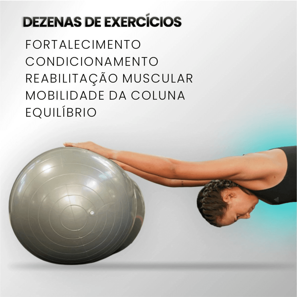 Bola Feijão para Pilates e Ginástica 90x45cm Consport