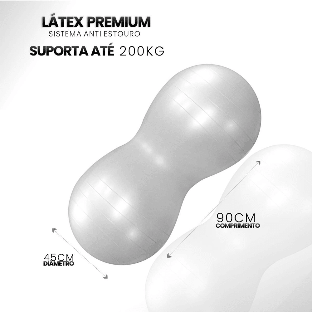 Bola Feijão para Pilates e Ginástica 90x45cm Consport