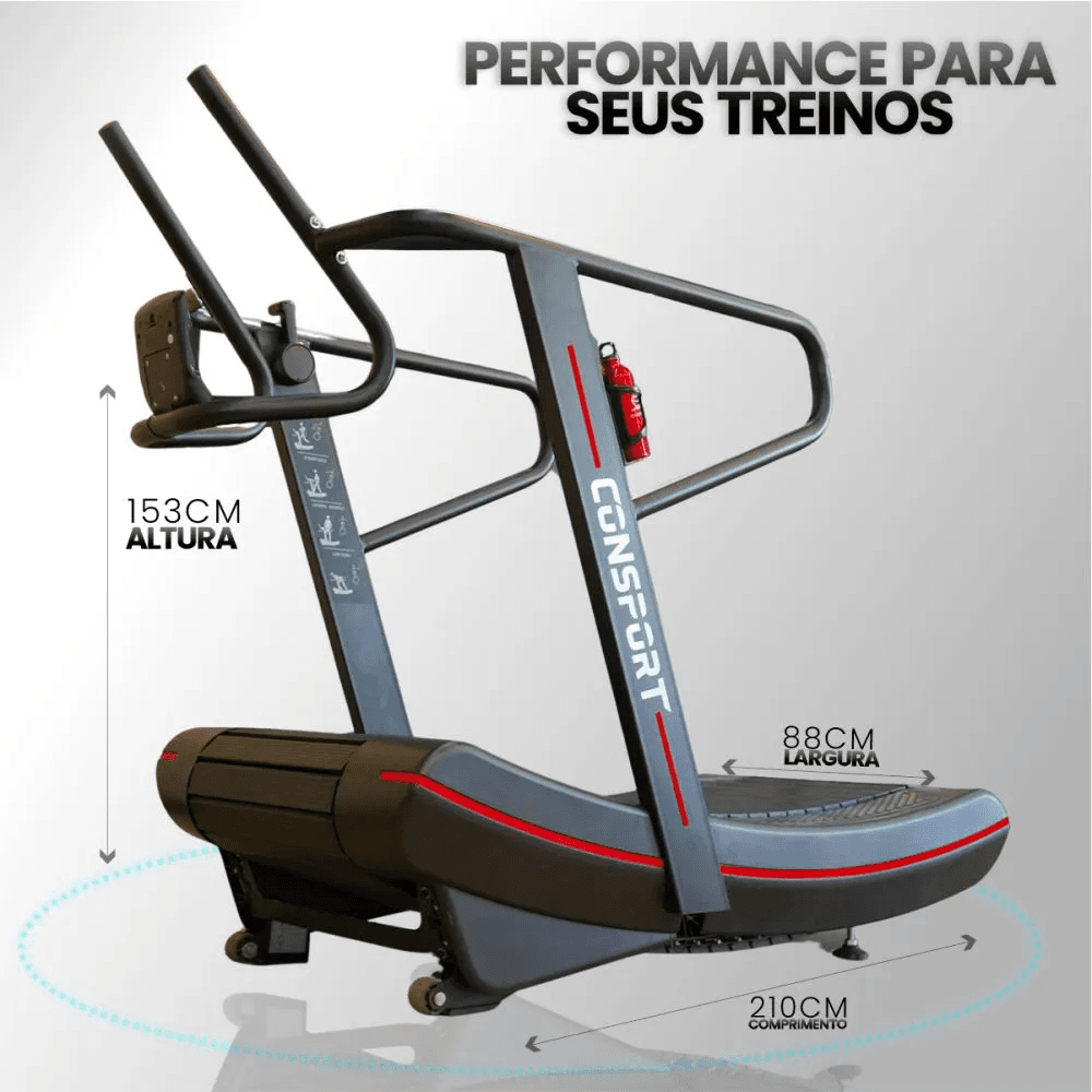 Pré-venda Esteira Curva Simulador de Corrida - Consport