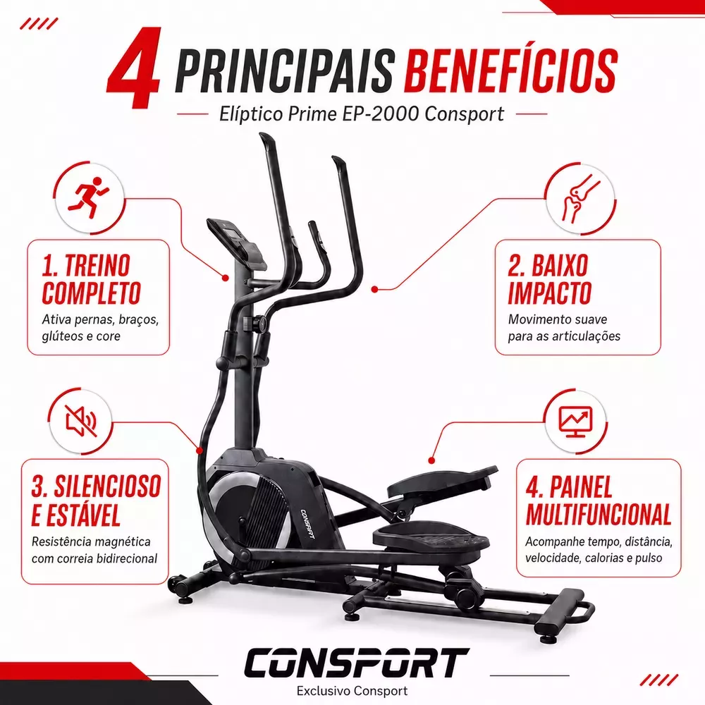Elíptico Prime EP-2000 Consport