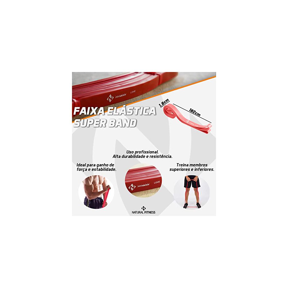 Elástico Super Band - Leve - 1.8 cm