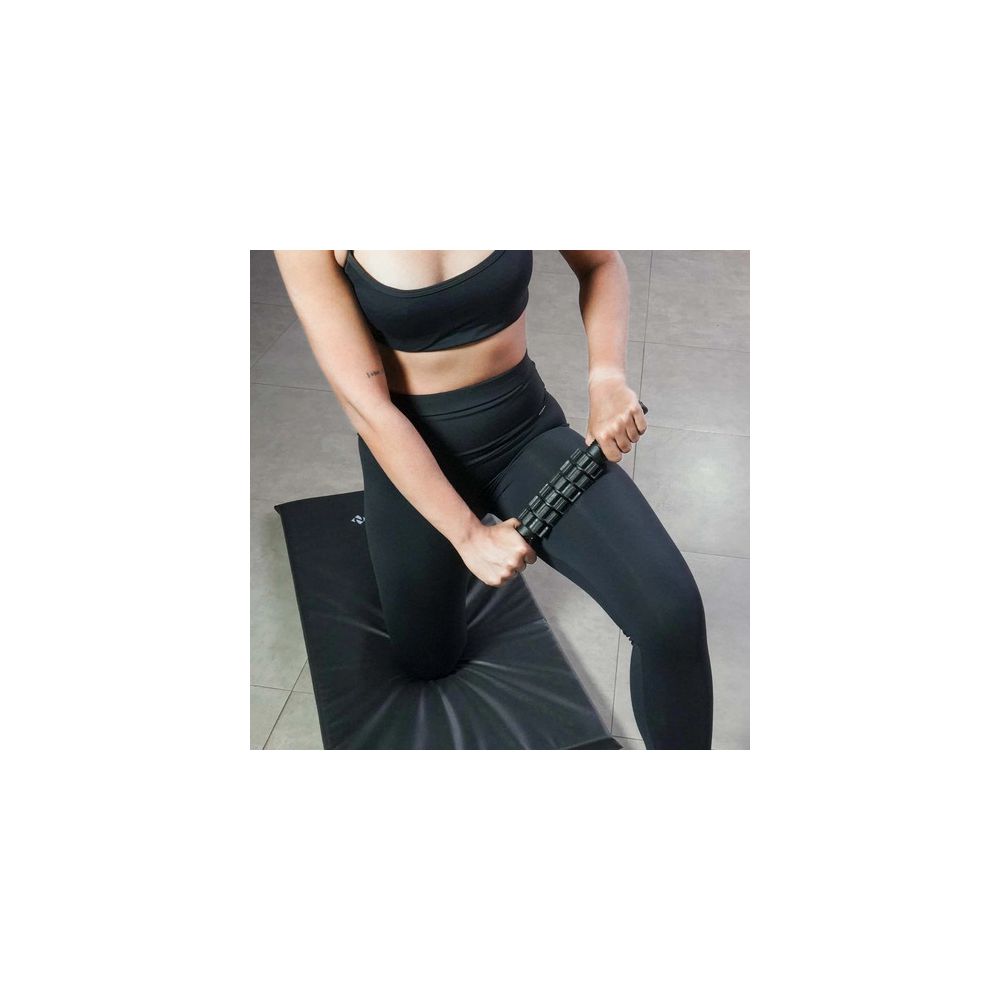 Bastão de Massagem e Liberação Miofascial Grande - Naturalfitness Preto 
