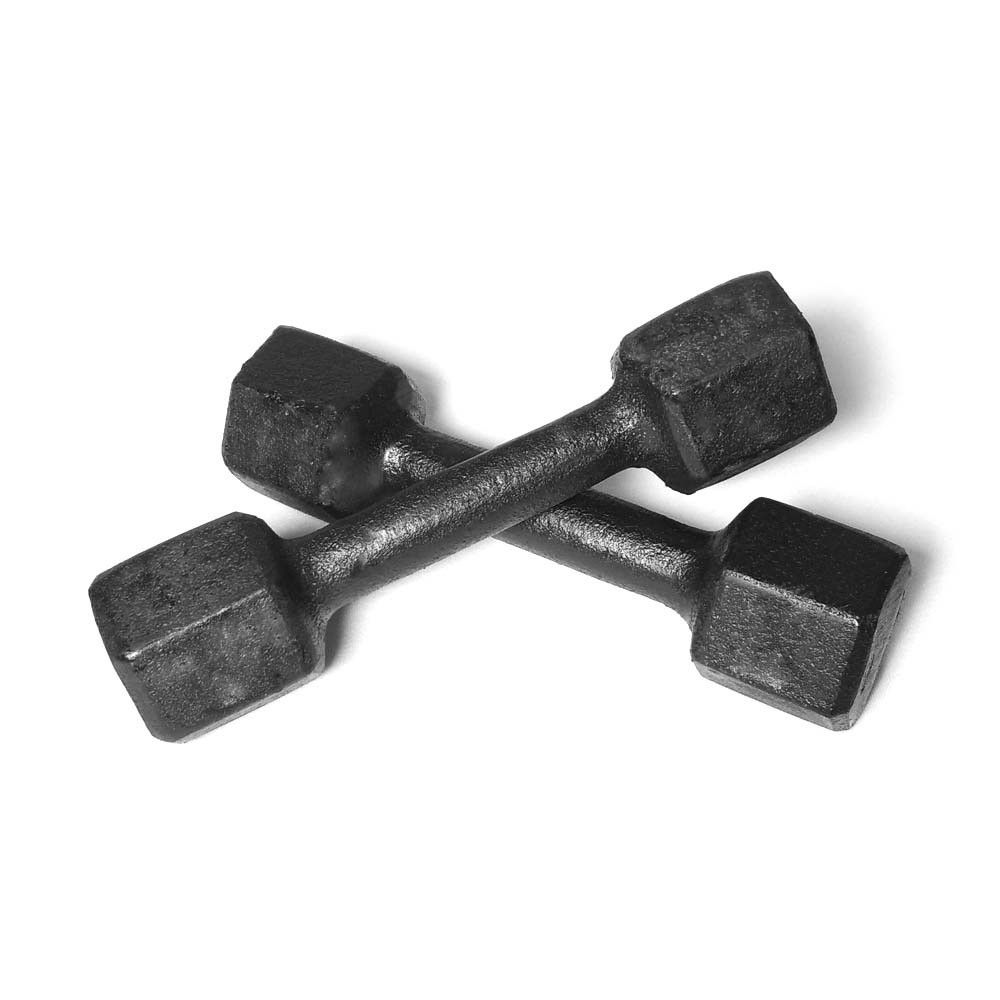 Par de Dumbbell Sextavado Pintado - 1kg