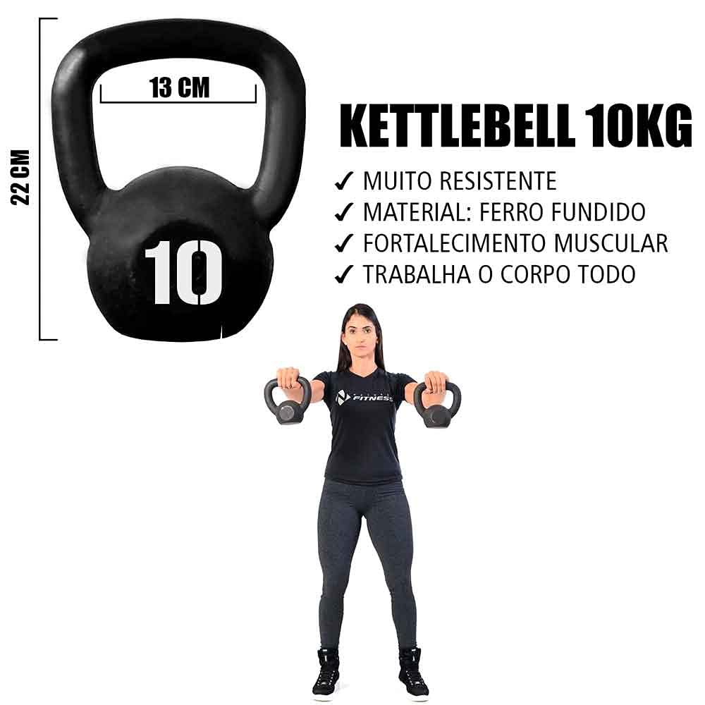 Kettlebell Pintado - 10kg