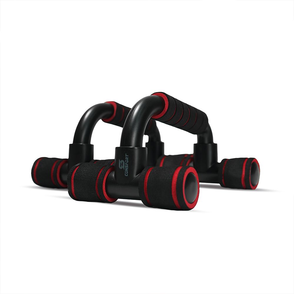 Apoio Fixo para Flexão Consport – Par de Pegadores Estáveis para Treinos de Peito, Braços e Ombros - Consport