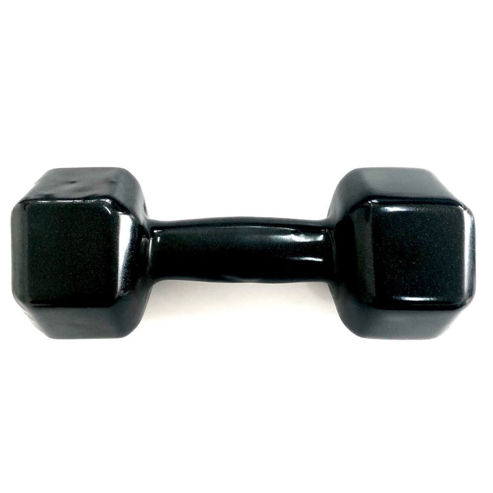 Par de Dumbbell Sextavado Emborrachado - 5kg