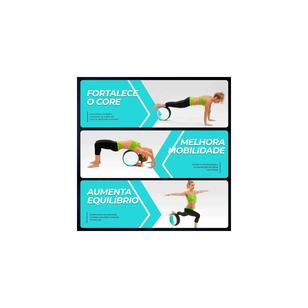 Roda de Pilates e Yoga