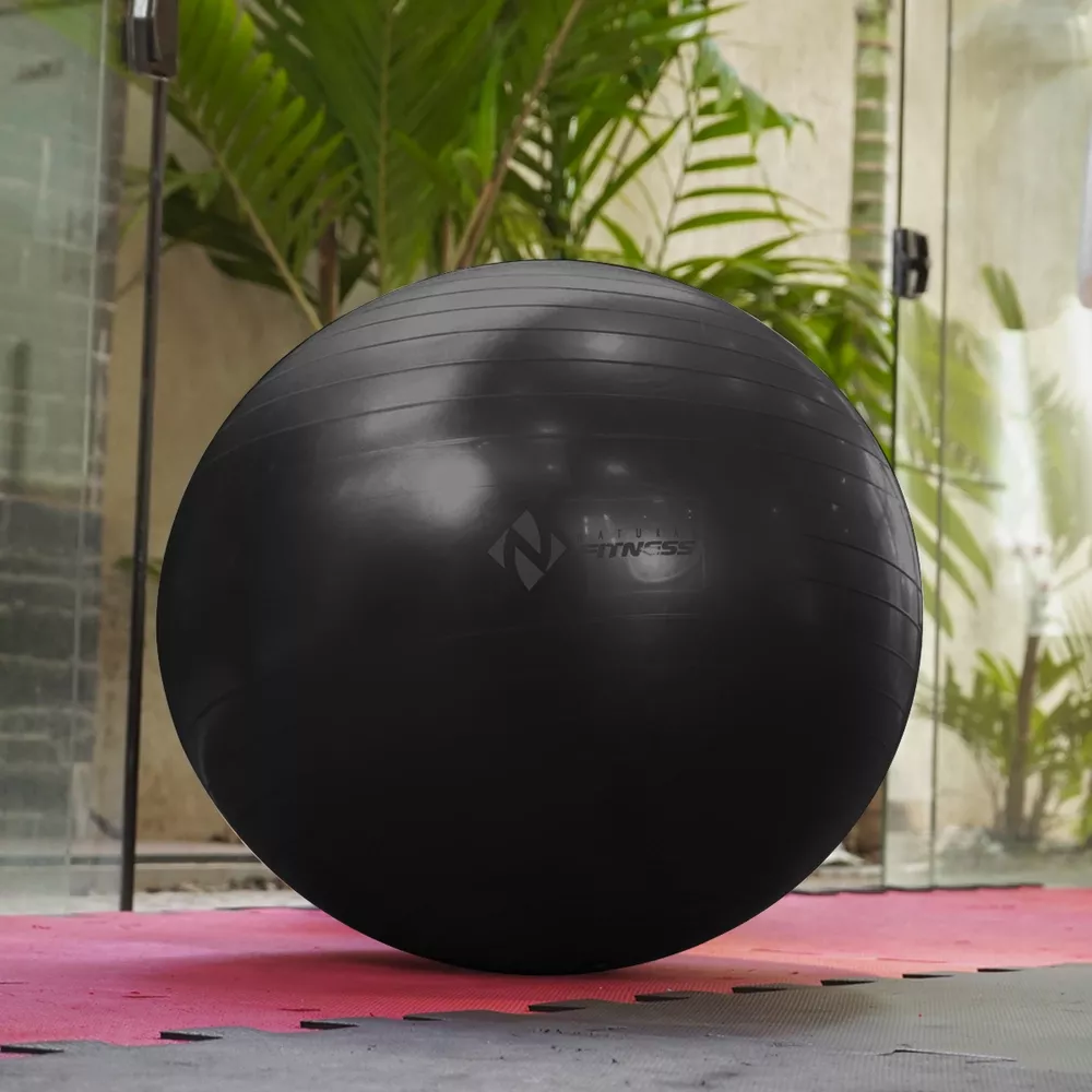 Kit Bola de Pilates Bola Suiça 75cm