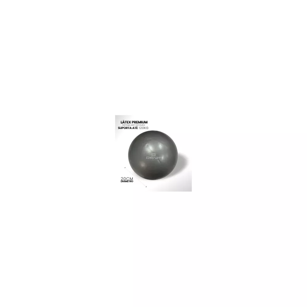 Bola Overball para Pilates, Yoga e Exercícios Funcionais - Consport