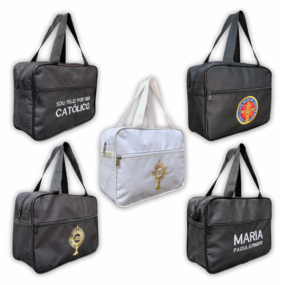 BOLSA NECESSAIRE TECIDO UNISSEX ESTAMPADA