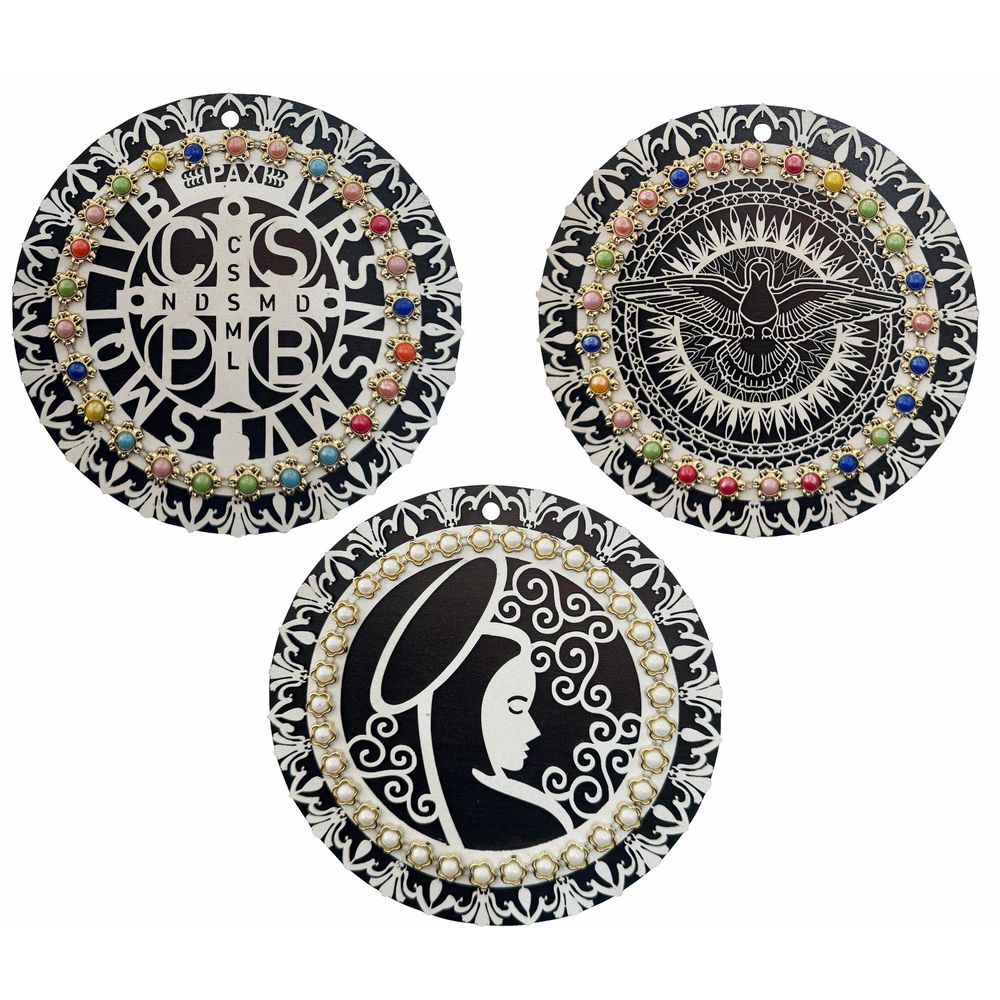 Mandala 20 cm Pérola
