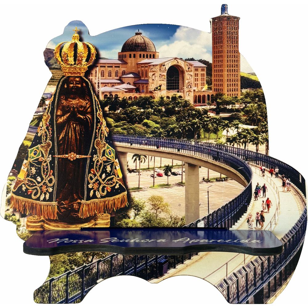 Porta Bíblia Nossa Senhora Aparecida Colorido Grande