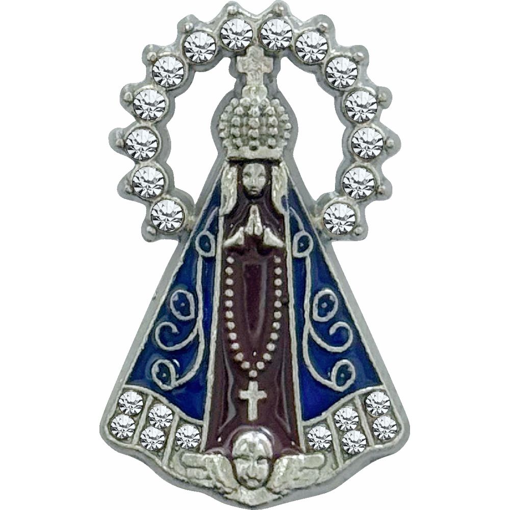 Imã Nossa Senhora Aparecida Com Strass