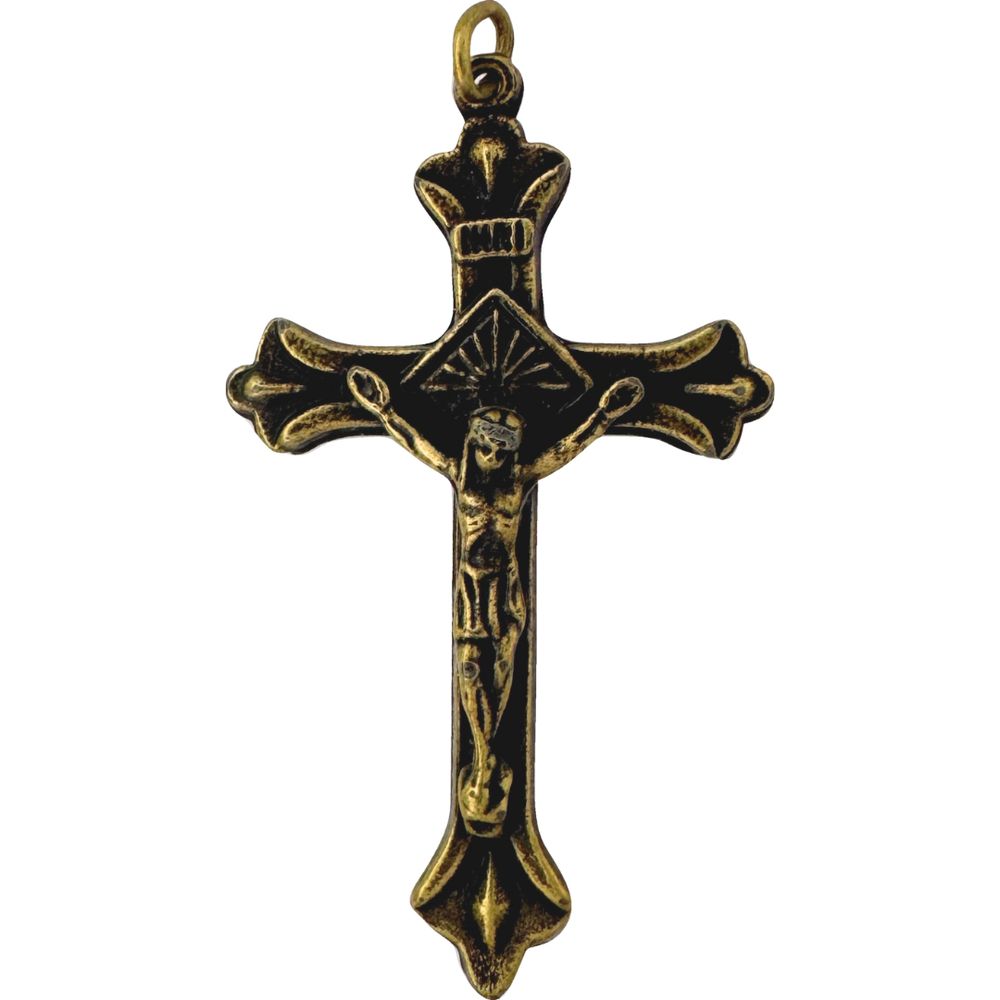 Pingente Crucifixo Romano Ouro Velho