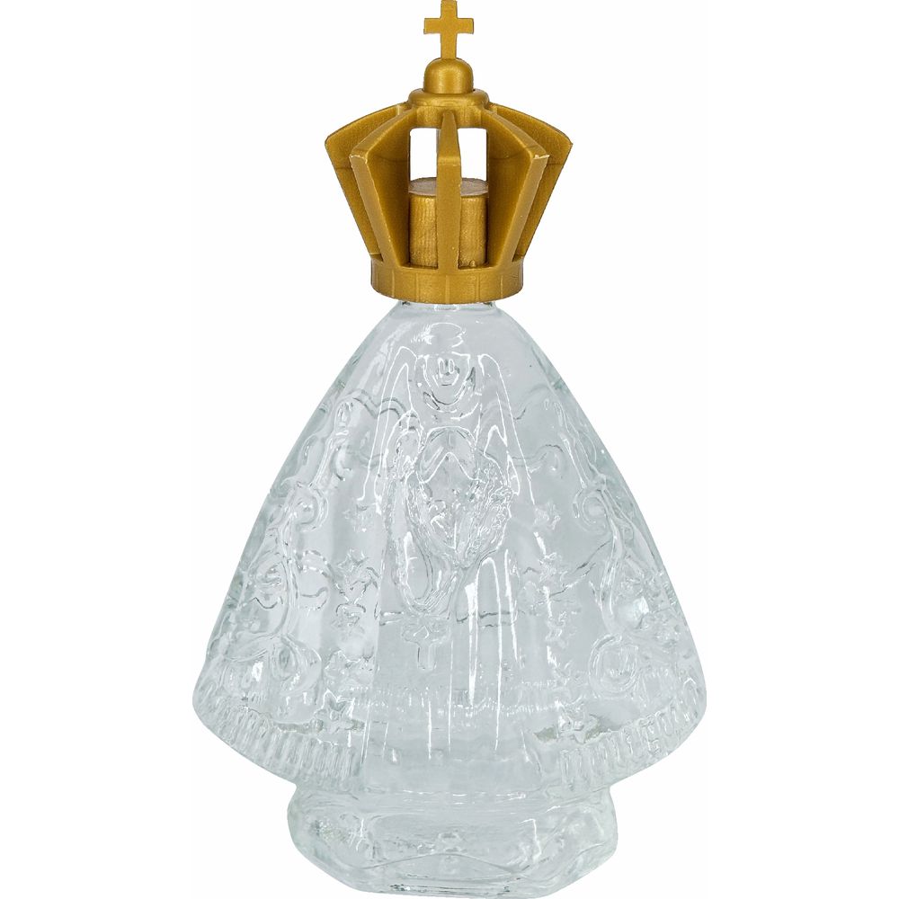 Vidro Porta Água Benta Mini Aparecida