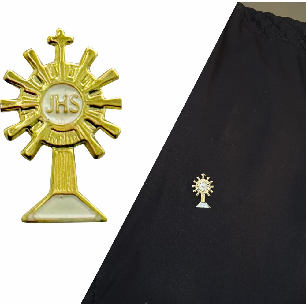 Botton Broche Ostensorio Pequeno