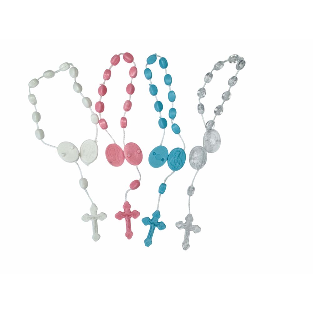 Dezena Barata De Plastico Com Fecho Várias Cores