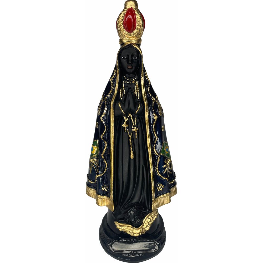 Imagem Gesso Nossa Senhora Aparecida 23cm