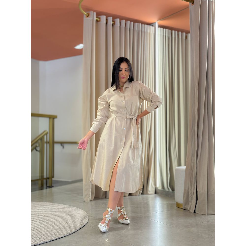 Vestido Fernanda Nude