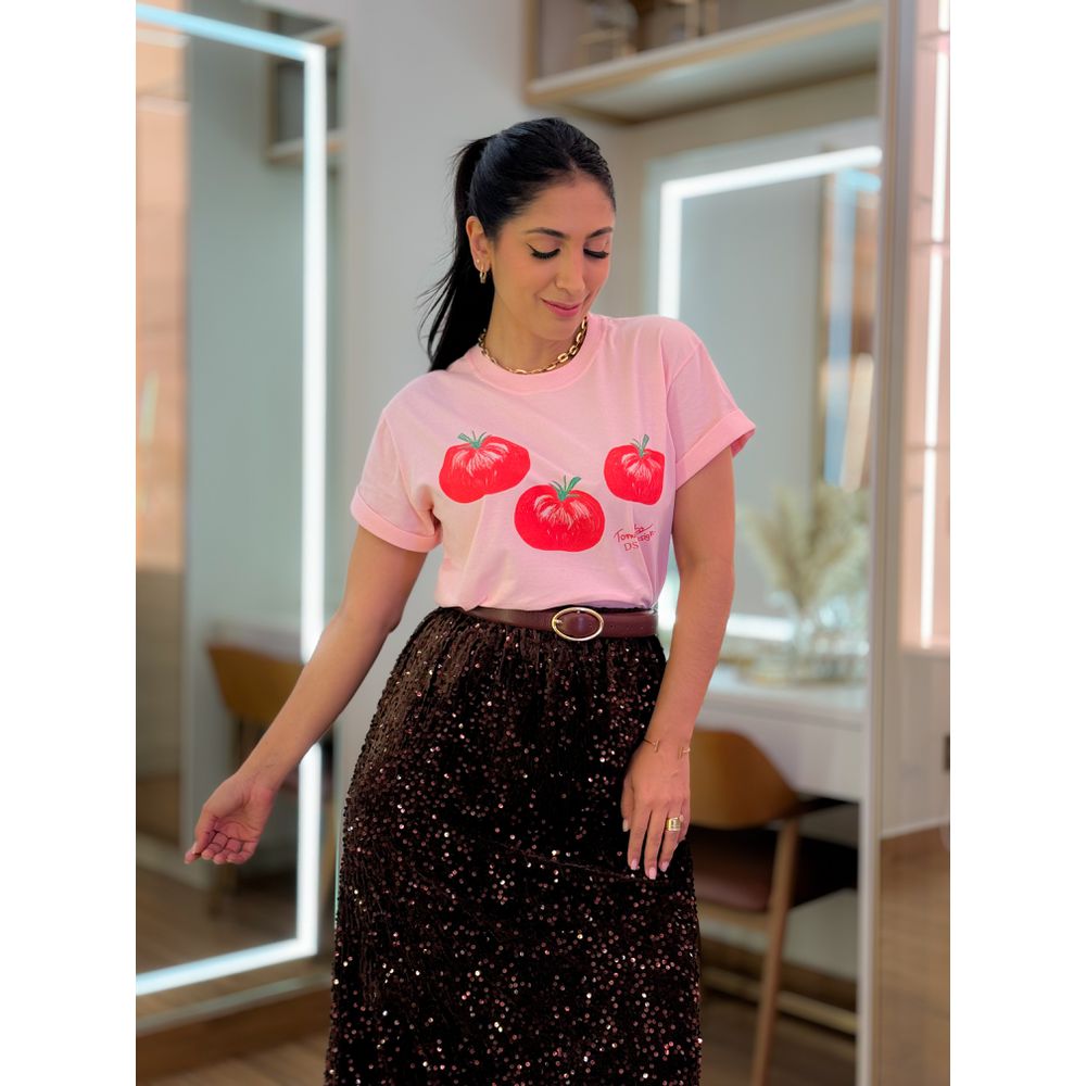 T-shirt Leonora Rosa Bebe
