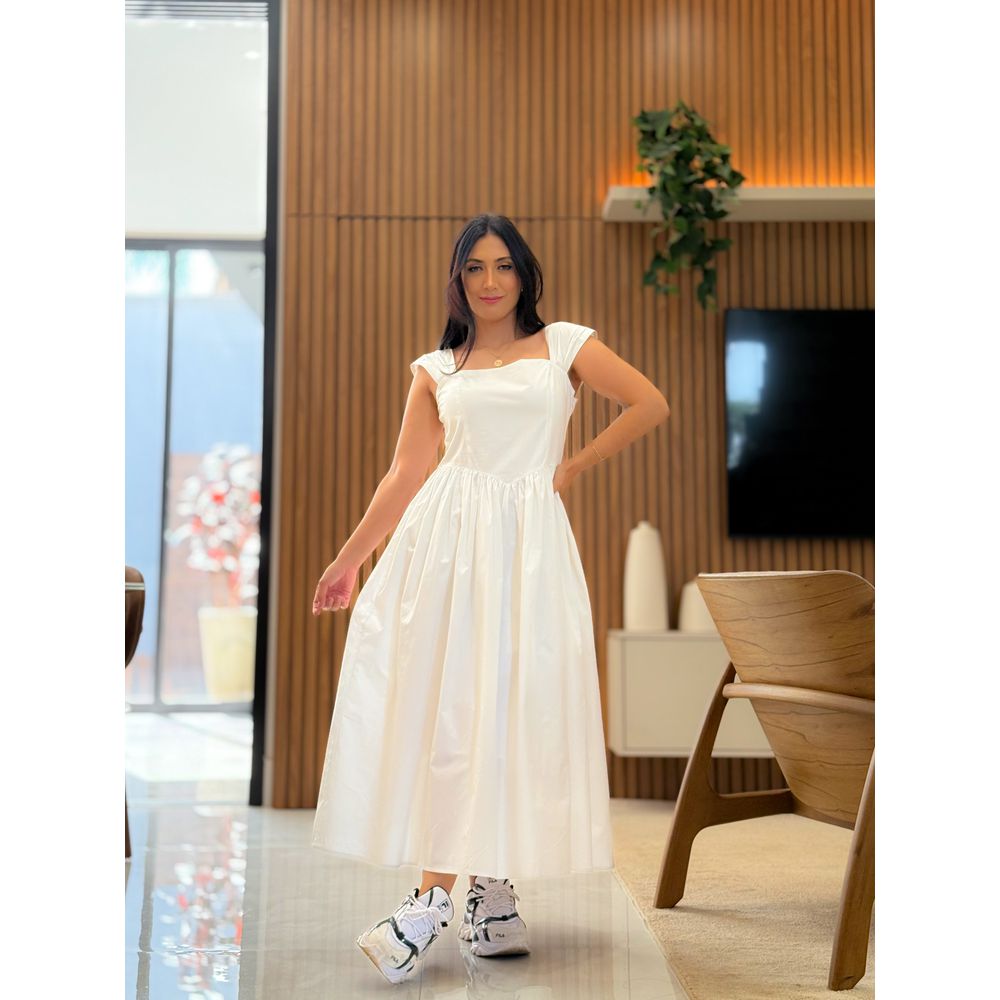 Vestido Larissa Branco