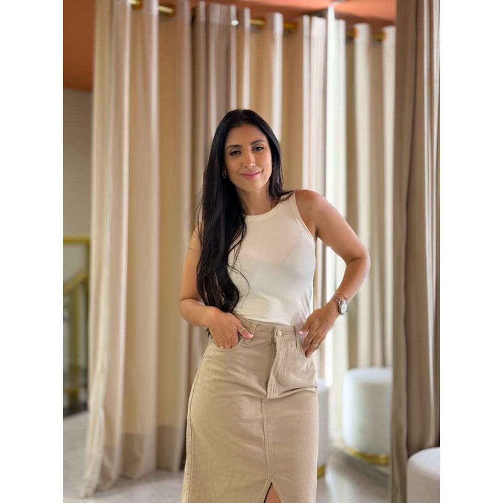 Blusa Naila Creme