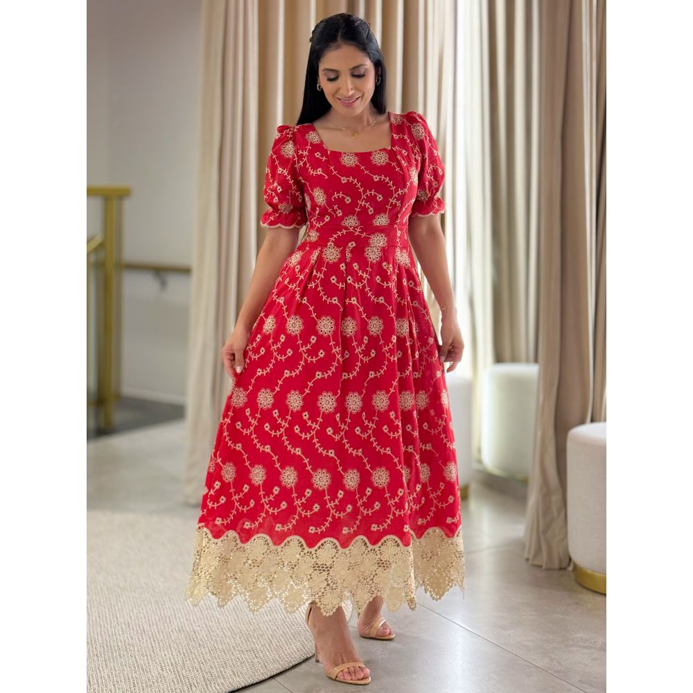 Vestido Mavi Vermelho