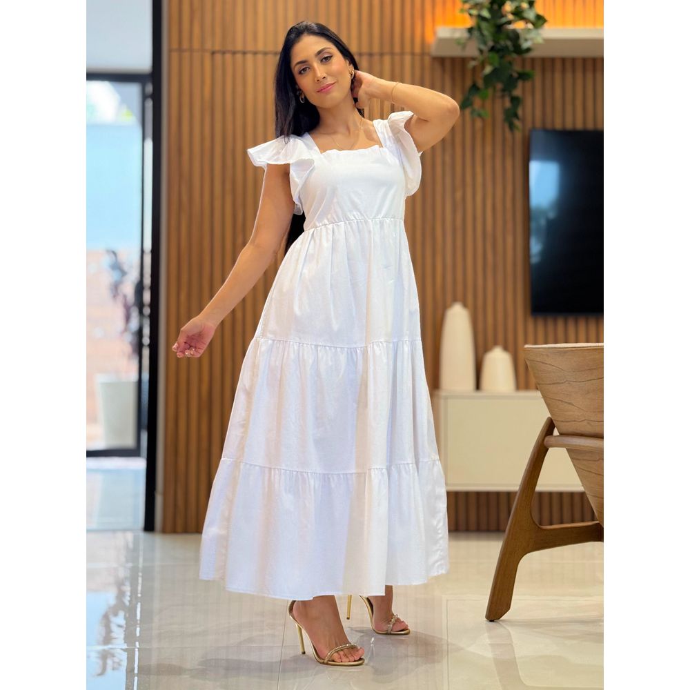 Vestido Andressa Branco