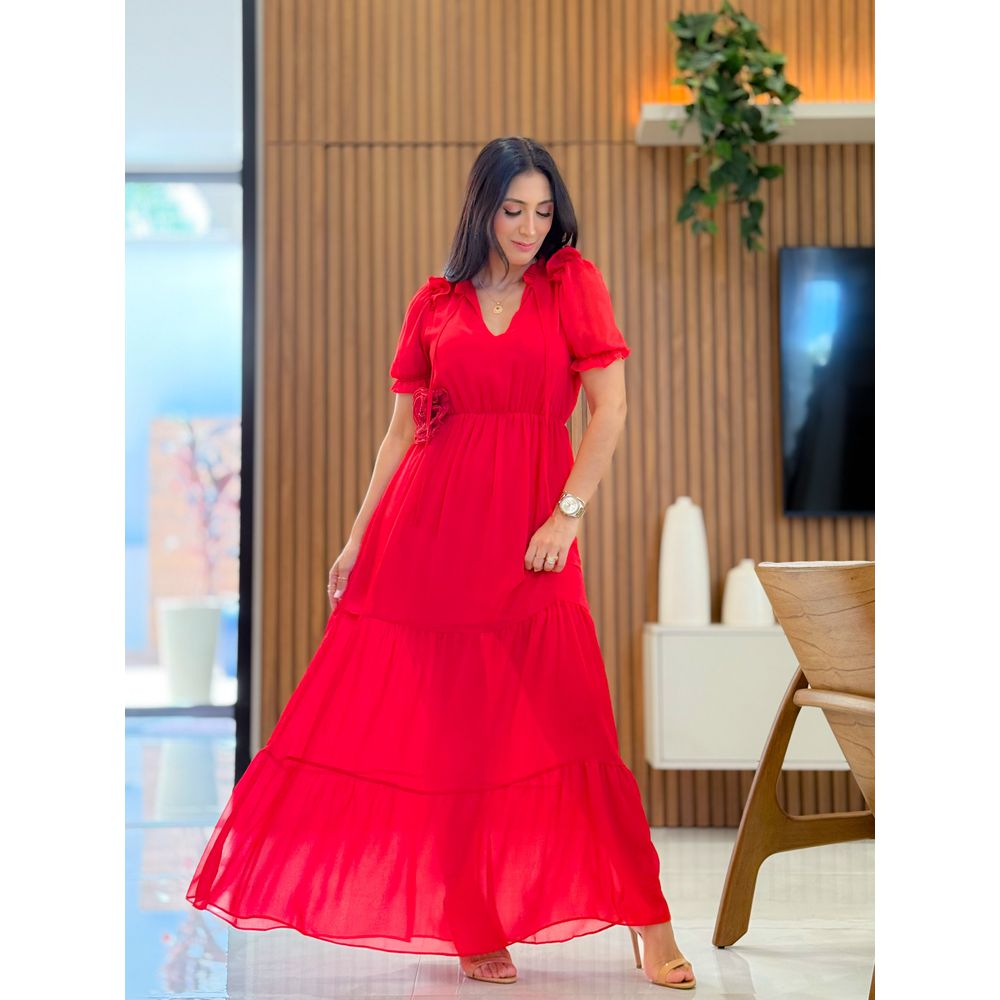 Vestido Heloisa Vermelho