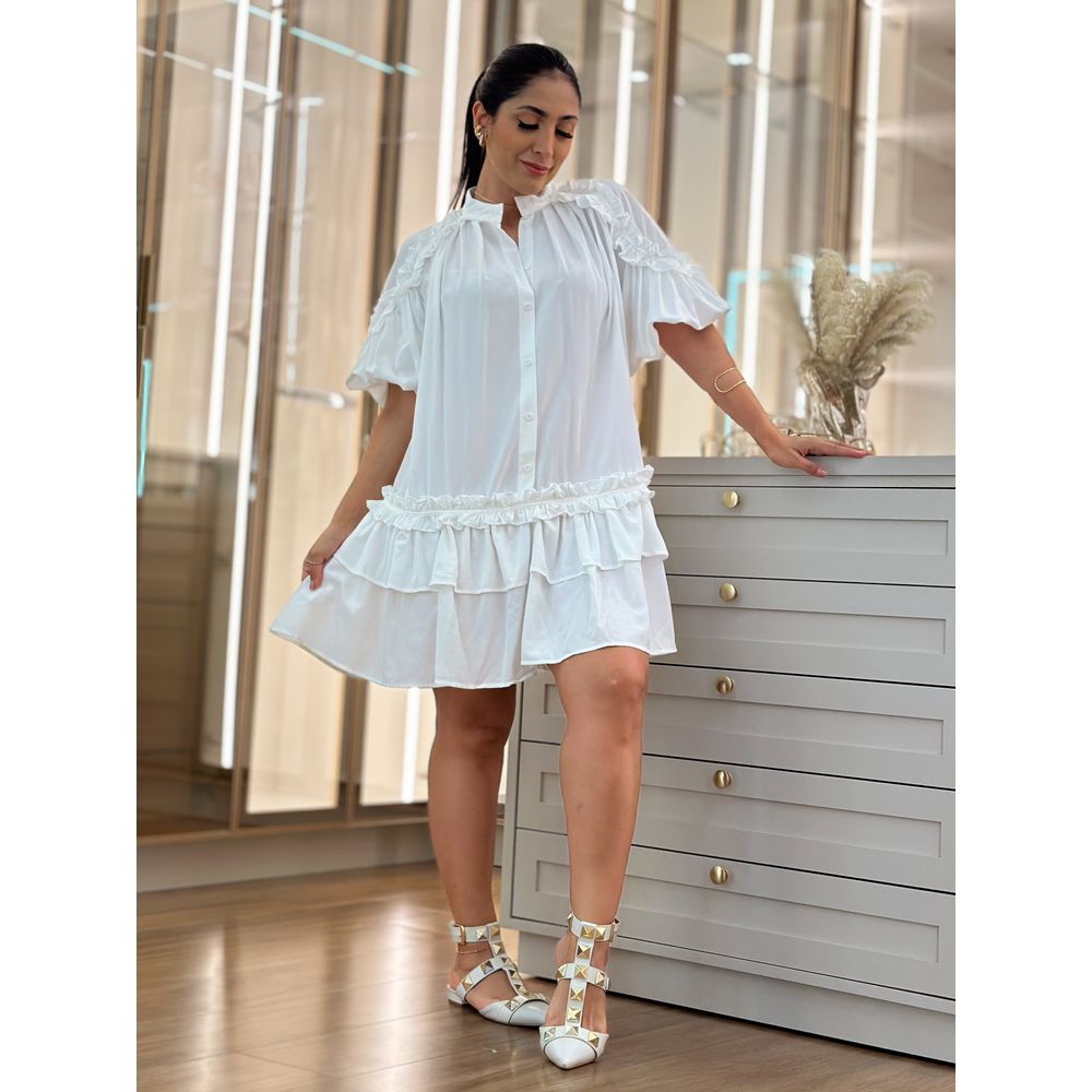 Vestido Alice Branco