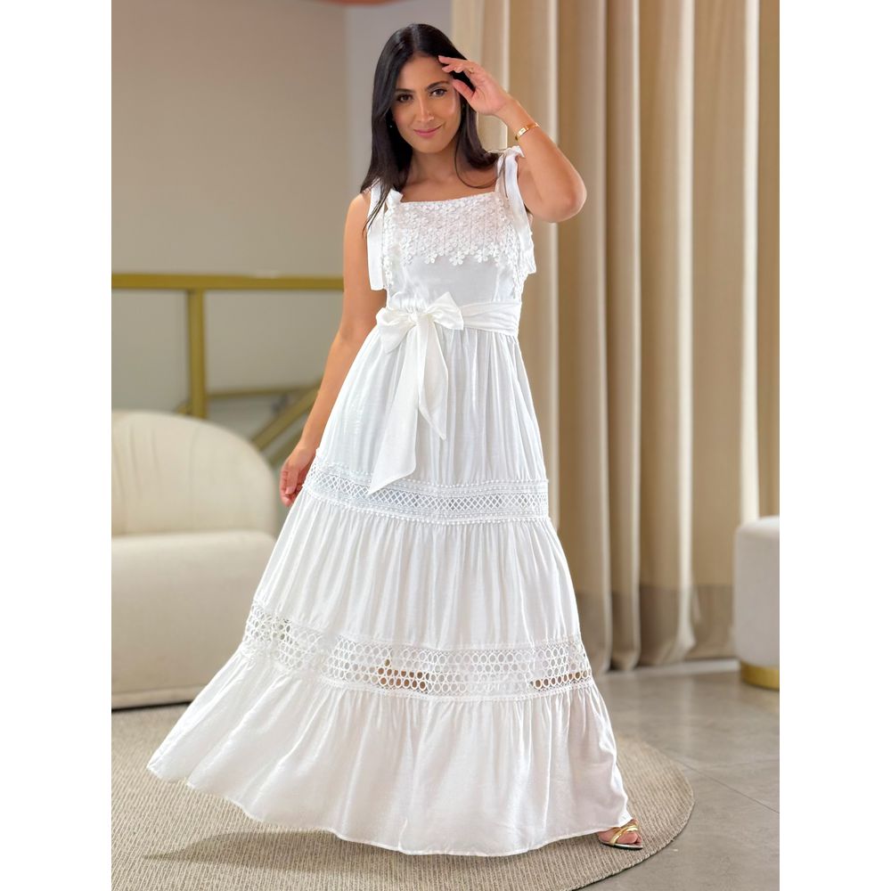 Vestido Isabela Branco