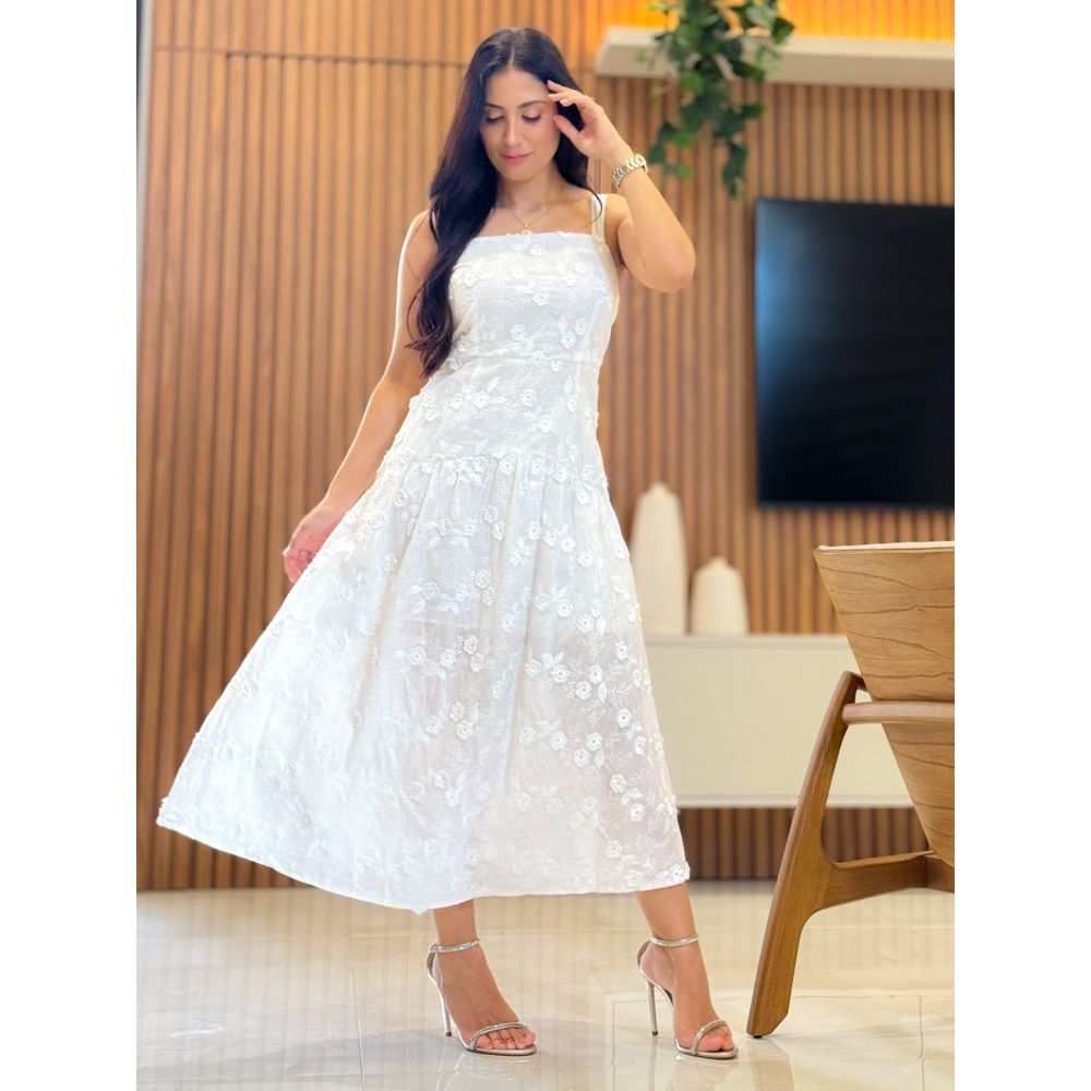 Vestido Iasmin Branco