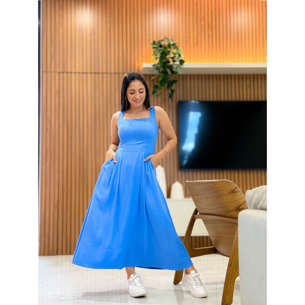 Vestido Vivian Azul