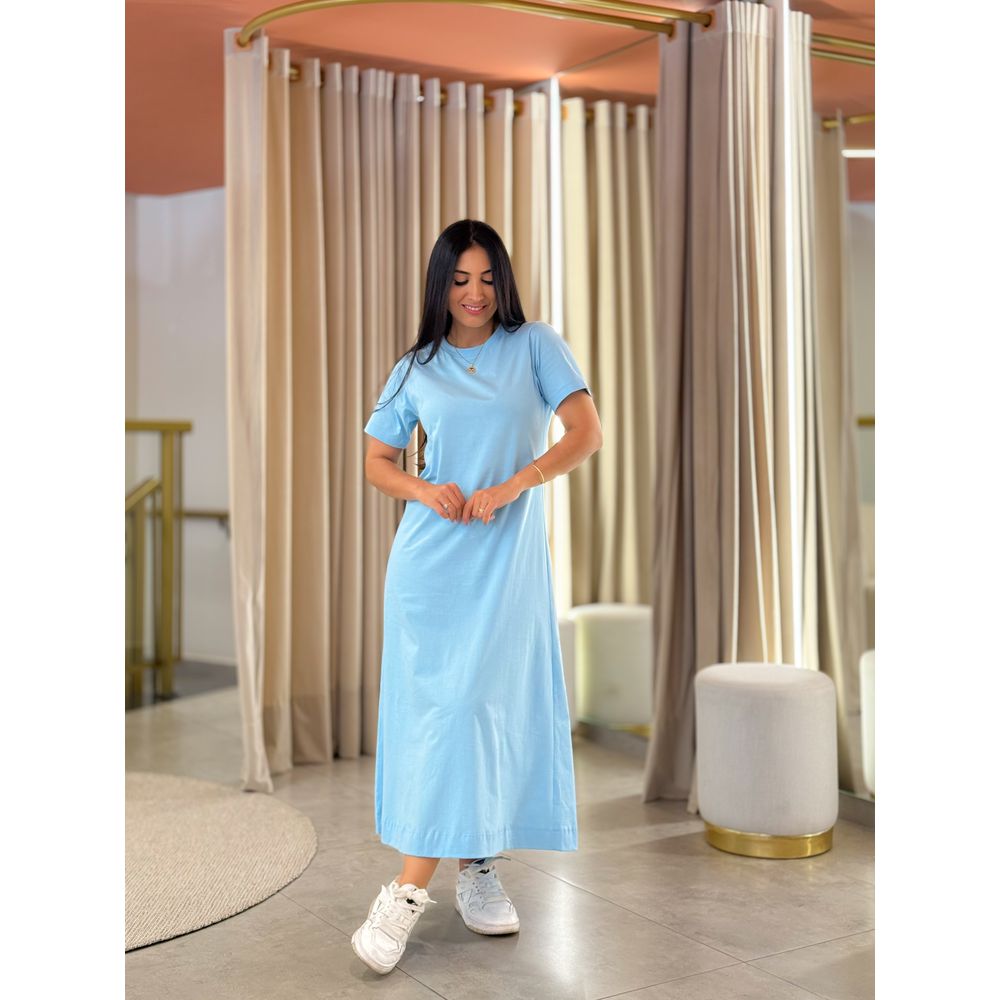 Vestido Leonora Azul Bebe