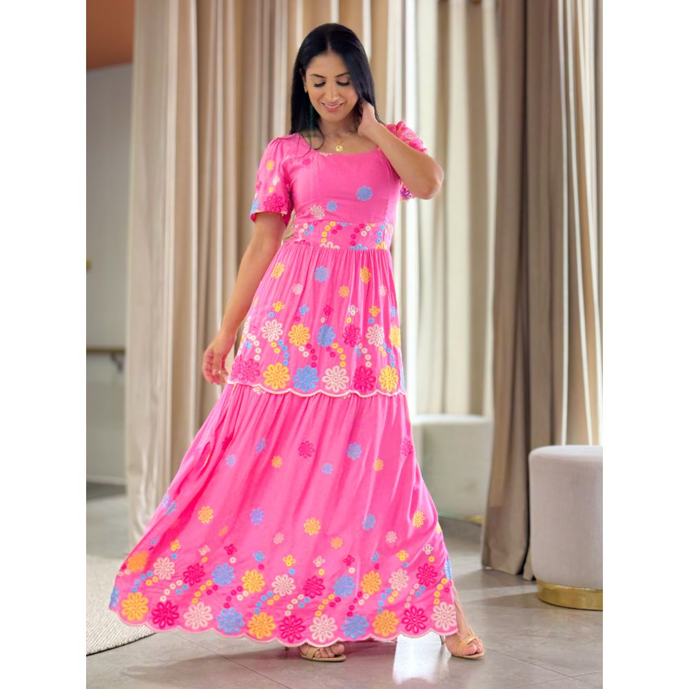 Vestido Lua Rosa