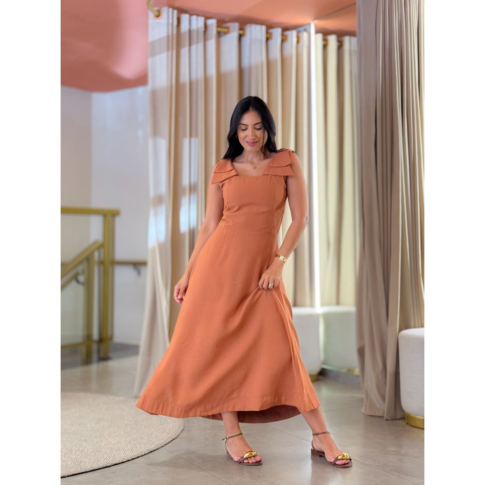 Vestido Vanessa Caramelo