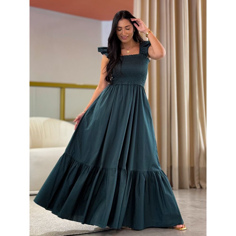 Vestido Mavi Verde Jade 