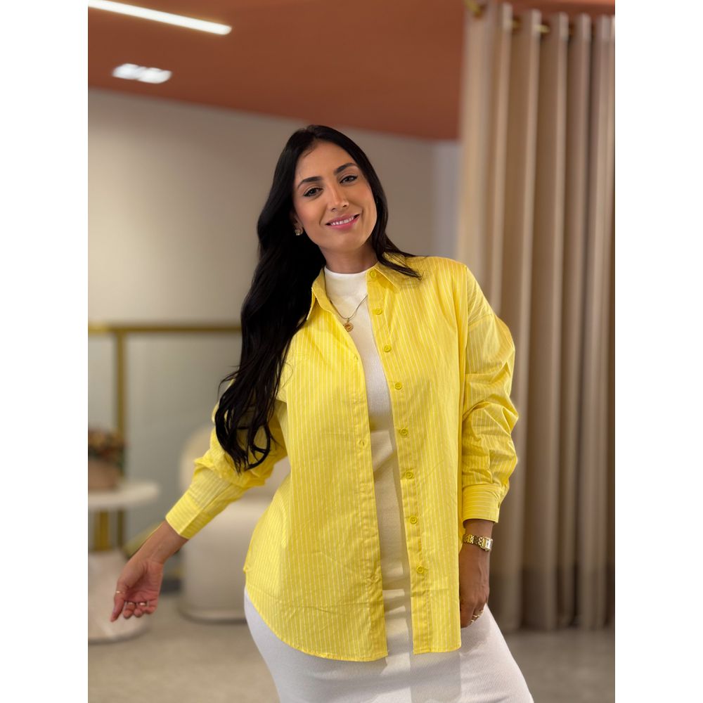 Camisa Sofia Amarelo